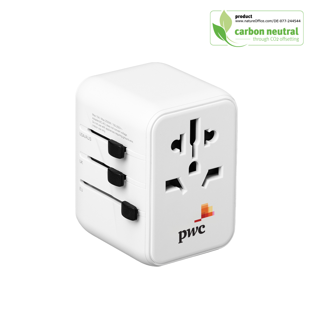 BND220 GlobePlug, Universal Travel Adaptor, 12W