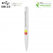 BND39 Uno 2 in 1 metal USB2.0 memory & ball pen
